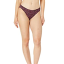 Amazon Essentials Women's Classic Bikini Swimsuit Bottom Plus Size - Discontinued Colors, 2X Brick Red Leopard