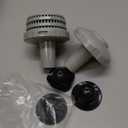 25022E Swimming Pool Water Jet Connector Kits with Outlet Strainer Grid,Inlet Nozzle and Hole Plug with 1.25 Inch Fittings