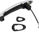 Left Front Exterior Door Handle with Cable Chrome Fits for Mini Cooper Countryman R60 2011-2016, Fits for Mini Cooper Paceman R61 2013-2016 51219800557, 51210382336