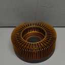 Teapot Warmer, Aluminum Tea Warmer with Wooden Base, Candle Heater for Heating Tea, Coffee, Milk, Food,Camping and Traveling, Universal Teapot Heater (Large-with Wooden Base)