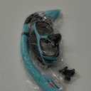Nearsighted Snorkel Gear, Nearsighted Dry Snorkel Mask Set for Adult Youth, Nearsighted Anti Fog Diving Mask with Detachable Camera Mount & Adjustable Strap for Scuba Diving, Snorkeling, Freediving (-6)
