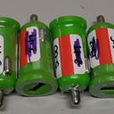 Car Chargers USB, Green, 4 Pack