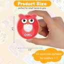 Magnetic Letters, 26 Animal Alphabet Magnets, Fun Preschool Learning Toy, Large Fridge Magnets for Spelling Games, Ideal Educational Gift for Toddlers (Uppercase Letter)