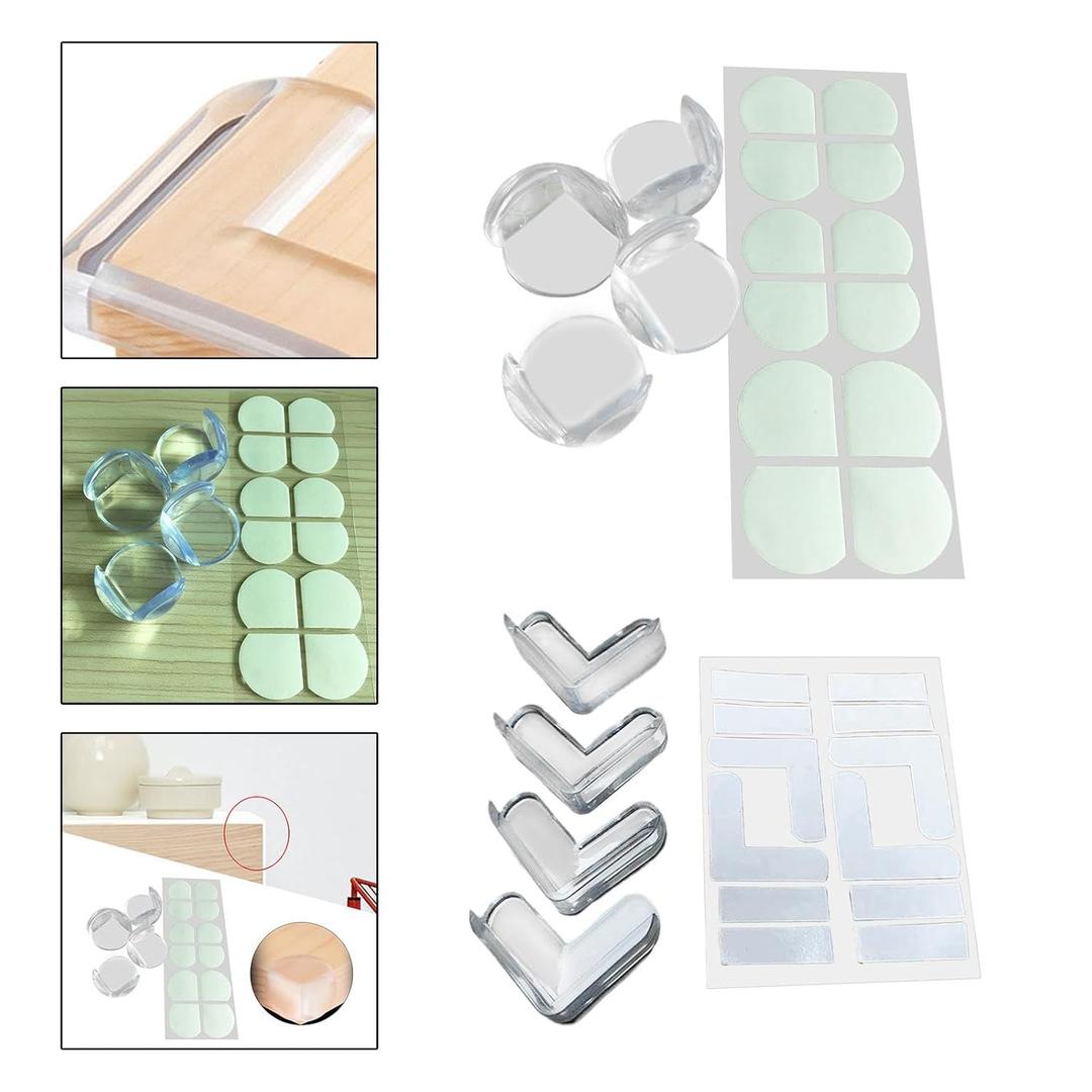 Baby Proofing Corner Protector Baby: 12 Pack Table Corner Protectors for Baby Furniture Guards| Baby Proof Corner Protectors to Cover Sharp Furniture