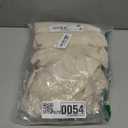 Smiry Waterproof Seat Covers for Dining Room Chairs Set of 4, Stretch Jacquard Removable Washable Chair Seat Slipcovers Protector, No Rear Covers, Beige