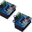 Teyleten Robot BTS7960 43A High Power H-Bridge DC Motor Driver Module DC Motor Controller Module for Arduino Smart Car 2pcs