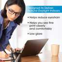 OttLite Vibe LED Ring Light, Rechargeable and Portable, 3 Color Temperatures, Book Light, Table Lamp Reading, Work, Desk Lamp for Home Office or Bedside