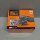 BLACK+DECKER 2.0 Amp Electric 1/4 Sheet Orbit Sander (BDEQS300)