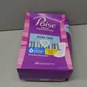 Poise Fresh Protection Ultra Thin Female Incontinent Pad Long Length 14.1 Inch Length 54352, 72 Ct