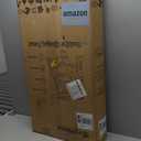 Forbena Collapsible Montessori Learning Standing Tower for Toddlers, Foldable Toddler Kitchen Stool Helper, Adjustable Plastic Kids Children Stepping Stool for Counter Bathroom Sink (Apricot)