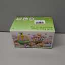 Plunack Flower Bouquets Toys for Kids Age 4-8, Flower Press Kit DIY Flowers Making Craft Kit for 4 5 6 7 Year Old Girls Floral Arts & Crafts Toys Educational Handmade Activity Set, Gift for Girls 3+ (Purple)