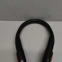 SWEETFULL Portable Neck Fan 360 Cooling Bladeless Personal Fan | No Hair Twisting - 4000mAh USB Rechargeable Wearable Fan for Travel, Birthday Gifts for Men, Women, Mom, and Dad (A2 Black)