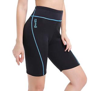 GoldFin Wetsuit Shorts for Women, 2mm Neoprene Short Wetsuit for Water Sports Surfing Diving Swimming Kayaking, M