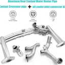 AULINK (OEM Part) LR090630 Coolant Water Pipe System Kit (Only Fit 3.0L) For 2010-2021 Land Rover LR4 Discovery Range Rover Sport Velar, For Jaguar XF XJ XE F-Type F-Pace LR092992 AJ813917 AJ813865