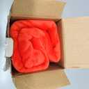 GriNeed Pack of 2 Christmas Red Pillow Covers 18x18 Inch Decorative Throw Pillow Cover, Velvet Pillowcases for Couch Sofa Bed, Home Boho Decor, Modern Soft Cushion Covers