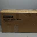 Rainwolf Shiatsu Neck and Back Massage Cushion with Heat - 4D Deep Tissue Kneading Full-Back Massager for Relief Muscle Soreness, Adjustable Intensity & Height, for Office Chair & Home (Brown)