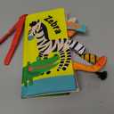 beiens Baby Books Toys, Touch and Feel Crinkle Cloth Book for Infant Baby 0-3-6-12-18 Months, Early Development Interactive Stroller Soft Toys, Newborn Gifts for Boys Girls