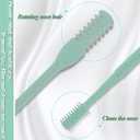 4 x Yeezyfafa 3 Pack Nasal Hair Cutter for Women Manual, 2 in 1 Double Sided Nose Hair Remover