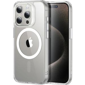 ESR for iPhone 15 Pro Max Case, Translucent Matte Case, Compatible with MagSafe, Military-Grade Protection, Classic Series, Clear
