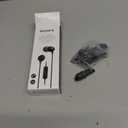 Sony MDREX15AP In-Ear Earbud Headphones with Mic, Black (MDREX15AP/B)