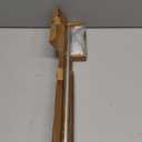 Ivilon Drapery Window Curtain Rod - End Cap Style Design 1 Inch Pole. 28 to 48 Inch Color Warm Gold