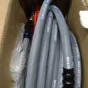 5000PSI Pressure Washer Gun and Hose Kit, 100FT Kink Resistant Steel Braided Power Washer Hose with 3/8" Swivel Quick Connector and M22 14mm Adapters Replacement/30" Extension Washer Wand