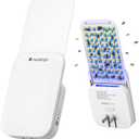 Mosalogic Fruit Fly Traps for Indoors Gnat Trap for House Indoor- 600 Sqft Protection Area UV Fly Insect Trapper for Fruit FliesGnatMosquitoand Other Flying Insect Plug in Bug Killer White