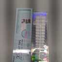 BTArtboxnails XS Short Square Gel Nail Tips - Pre Colored Milky White Soft Gel Nail Tips, Milky White Press on Nails, Natural XCOATTIPS