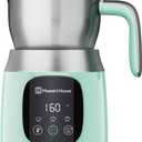 Maestri House Milk Frother, 21OZ Variable Temp and Froth Thickness Milk Frother and Steamer, Smart Touch Control Milk Warmer, Dishwasher Safe, Memory Function for Latte Cappuccino Hot Chocolate (Blue)