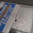 Mattress Vacuum Bag for Moving, Vacuum Seal Mattress Bag for Memory Foam or Inner Spring Mattresses, Compression and Storage for Returns, Leakproof Valve and Double Zip Seal (Queen/Full/Full-XL) (Clear)