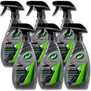 Turtle Wax 53409-6PK Hybrid Solutions Ceramic Spray Coating, Incredible Shine and Protection for Car Paint, Extreme Water Beading, Safe for Cars, Trucks, Motorcycles, RV's and More, 16 oz. (Pack of 4)