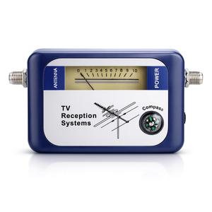 TV Signal Finder, TV Antenna Signal Strength Meter Antenna Signal Meter Digital Aerial Terrestrial Signal Strength Meter with Excellent Sensitivity for Enhanced TV Viewing Suit for Home Use