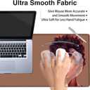 Desk Pad, Extended Large Mouse Pad with Stitched Edges (31.5X11.8In), Ergonomic Mouse Wrist Rest Support, Waterproof Computer Keyboard Mouse Mat, Cute African Black Girls XXL Brown Gaming Mouse Pad