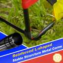 HOORAYSPORT Soccer Goal, 6x4 ft Pop Up Soccer Goal Set of 2, Portable Soccer Goals for Backyard for Indoor or Outdoor Practice, Multiple Sizes Soccer Nets Training Equipment