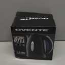 OVENTE Electric Kettle, 1.7L Fast Boiling Water Heater for Coffee or Tea, BPA Free with Water Level Gauge, Auto Shut-Off, Boil-Dry Protection, Indicator Light and Removable Filter, Black KP72B