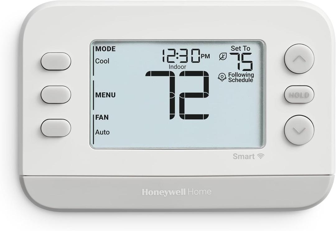 Honeywell Home Smart Thermostat, Conventional/Heat Pump Compatibility, WiFi Thermostat for Home, X2S, Gray