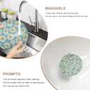 Reusable Bowl Covers for Bread Proofing - Beeswax Bowl Covers Reusable 3 Set, Cotton Blend Stretch Design, Fits 4-13 Inch Bowls, Shower Caps for Sourdough Bread, Dough Proofing & Food Storage(Daisy)