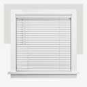 CHICOLOGY Cordless Mini Blinds for Indoor Windows, 19.5" W x 60" H, White Vinyl 1" Slats with Tilt Wand, Light Filtering to Room Darkening, Moisture-Resistant, Child-Safe, Screw-Mount Installation