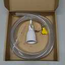 Faucet Hose Adapter for Sink, 10 FT Transparent PVC Extra Long Hose and Faucet Connector with Hose Clamp, for Sink, Garden, Bucket, Pet Bathing