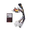 16pin Car Stereo Radio Power Wiring Harness Canbus Box for Nissan X-Trail Teana Navara Qashqai Sentra Support Factory Bose Amplifier OEM Backup Camera