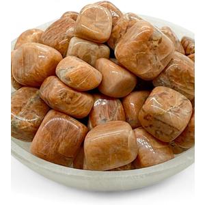 3 x Pachamama Essentials Peach Moonstone Tumbled Stone - Healing Stone (5) 3 x Pachamama Essentials Peach Moonstone Tumbled Stone - Healing Stone (5)