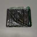 GeilSpace 6 Pack 3/4"  6" Pre-Cut Black Metal Pipe, Industrial Steel Fits Standard Three Quarters Inch Black Threaded Pipes and Fittings - Vintage DIY Industrial Shelving (3/4"  6")