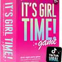 Its Girl Time - Girls Night Card Game for Bachelorette, Galentines or Ladies Night - 240 Sweet & Sassy Questions with Challenges - Fun Party Game for Adults 17+