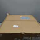 19.7" Boho Caged Crystal Ceiling Fan with Lights and Remote, Flush Mount Enclosed Handmade Rope Ceiling Fan, Low Profile Reversible Fandelier Bladeless Chandelier Fan Light for Bedroom