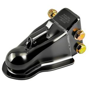 2" 14000LBS Adjustable Trailer Coupler with Trigger Latch SAE Class IV 14000 lb for Towing RV, Boat, Camper, Utility Equipment Trailers & Cargo (Black)