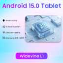 Tablet Android 15, 2 in 1 Tablets 10 inch with Keyboard Mouse Case Stylus, 8GB+64GB+1TB Expand, 1280 * 800 IPS Touch Screen Computer, 5G WiFi 6, L1, Long Battery Life Tablet Green