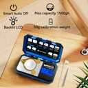UNIWEIGH Digital Reloading Scale Precision 1500 Grains x 0.1gn,Powder Scale for Reloading, Grain Scales with LCD Display/Tare/Calibration Functions,Microgram Scale Pocket,Includes Batteries