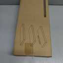 BAYKA Floating Shelves for Wall, Wall Mounted Rustic Wood Shelves for Bathroom, Bedroom, Living Room, Kitchen, Hanging Shelf for Books/Storage/Room Decor with 22lbs Capacity (Black, Set of 3, 15.7in) (A. Black - Universal Classic Style)