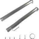 Exhaust Pipe fit for 2011-2016 Ford F250 F350 F450 6.7L Power stroke Diesel Turbo Exhaust 4" Pipe