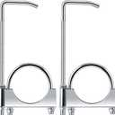 Datanly 2 Pcs 2.25 Inch Universal Exhaust Clamp with Hanger, Made of HeavyDuty Clamp with Rear Muffler Hanger Exhaust Pipe for Cars, Trucks Pipes